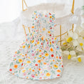 Load image into Gallery viewer, Floral Anti-hair Cat Halter Skirt
