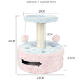 Load image into Gallery viewer, Small Cat Climbing Frame, Multifunctional Simple Cat Frame, Scratching Post, Cat Jumping Platform, Cat Climbing Frame, Cat Tree

