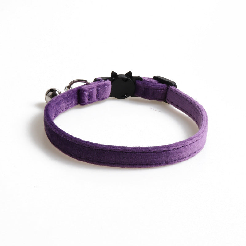 Colliers en velours pour animaux de compagnie Colliers pour chiens avec nœud papillon