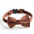 Load image into Gallery viewer, Velvet Pet Collars Bowknot Dog Collars
