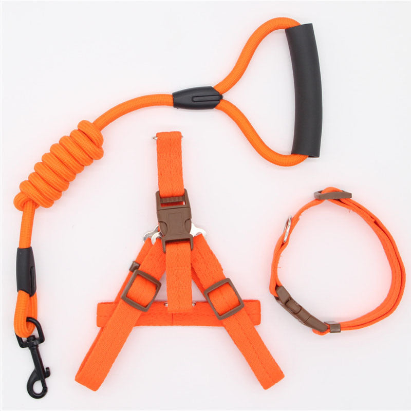 Shock-Absorbing Dog Harness & Leash Set