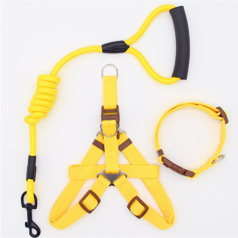 Shock-Absorbing Dog Harness & Leash Set