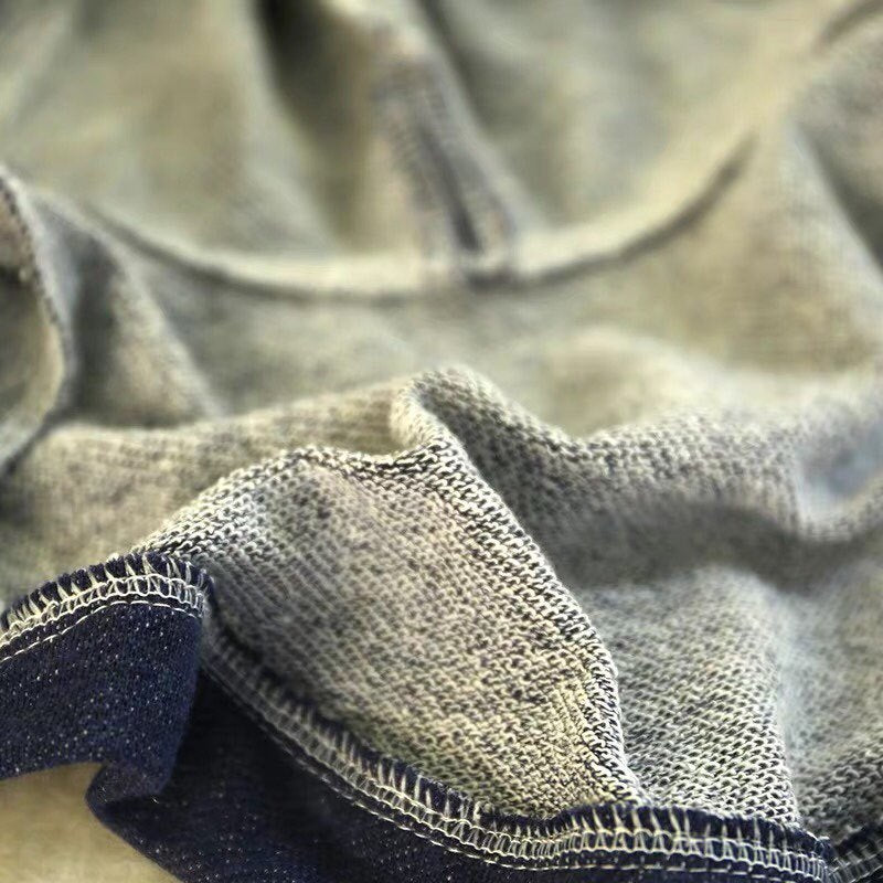 Close-up of soft inner lining fabric of dog hoodie