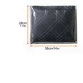 Cargar la imagen en la vista de la galería, Dog mat folded and packaged in clear plastic bag with size measurements
