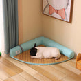Load image into Gallery viewer, Summer Cooling Mats Cat Bed Dog Bed Dog Sofa Pet Mats Cat House Ice Pad Dog Sleeping Mats Cool Cold Bamboo Fiber Cat Bed
