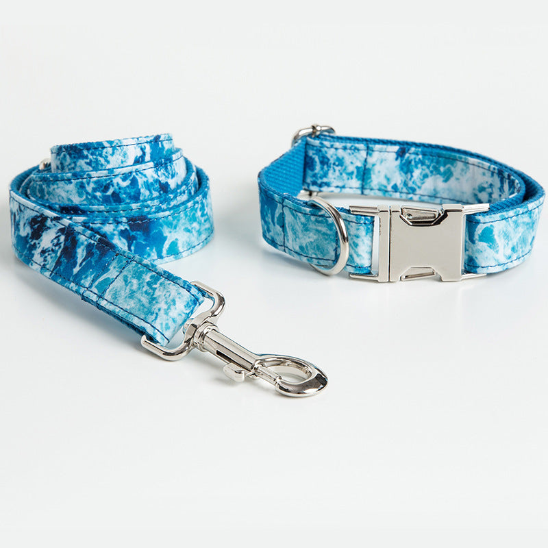 Dog Collar Traction Rope Set