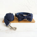 Load image into Gallery viewer, Bow Dog Collar Traction Set
