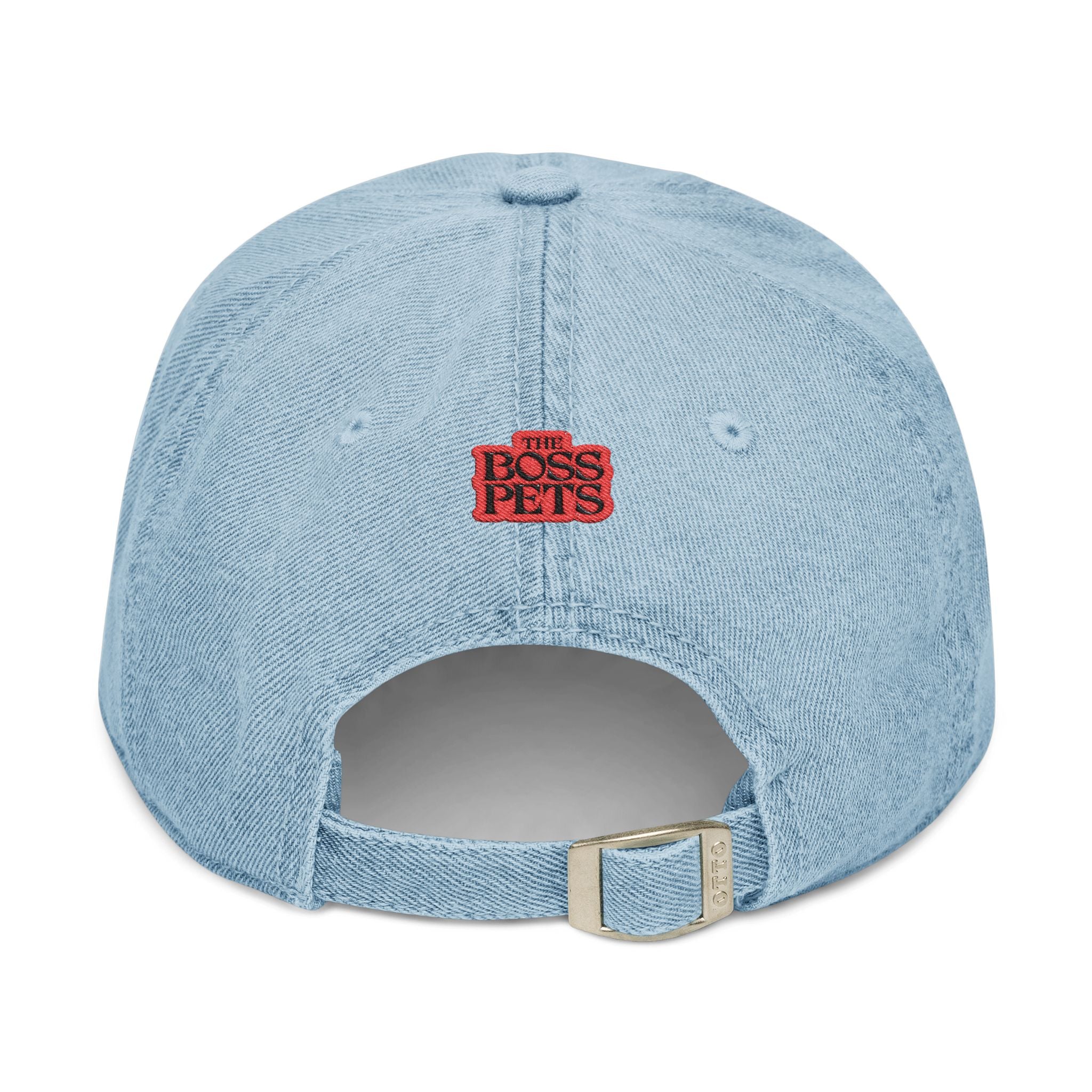 Embroidered Denim Hat - 'Dog Mum' Cap for Pet Lovers