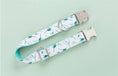 Load image into Gallery viewer, Personalized Adjustable Tree Leaf Printed Dog Collar Leash Set with Bow Tie
