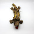 Load image into Gallery viewer, Dog chews and makes noise alligator toy
