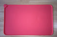 Cargar la imagen en la vista de la galería, Pink silicone pet feeding mat with raised edges to contain spills and crumbs  
