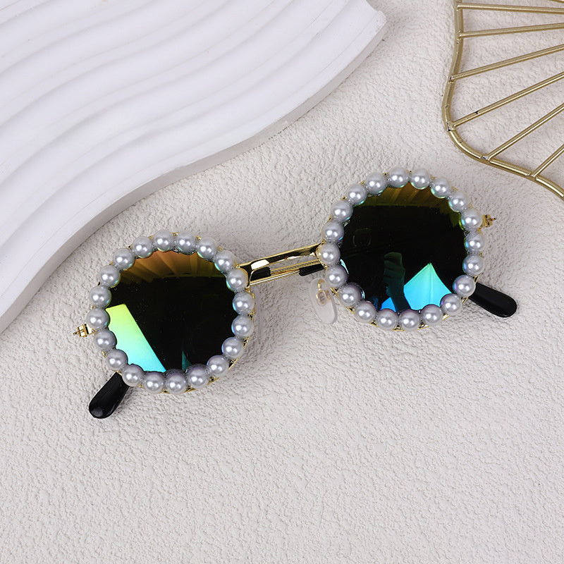 Cat And Dog Pearl Party Sunglasses