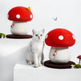 Cargar la imagen en la vista de la galería, Cat Scratch Board Mushroom Red Umbrella Scratching Board Cat Toy
