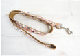 Load image into Gallery viewer, Pattern dog leash with metal clasp and loop handle
