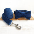 Load image into Gallery viewer, Bow pet collar large and small pet traction collar dog chain
