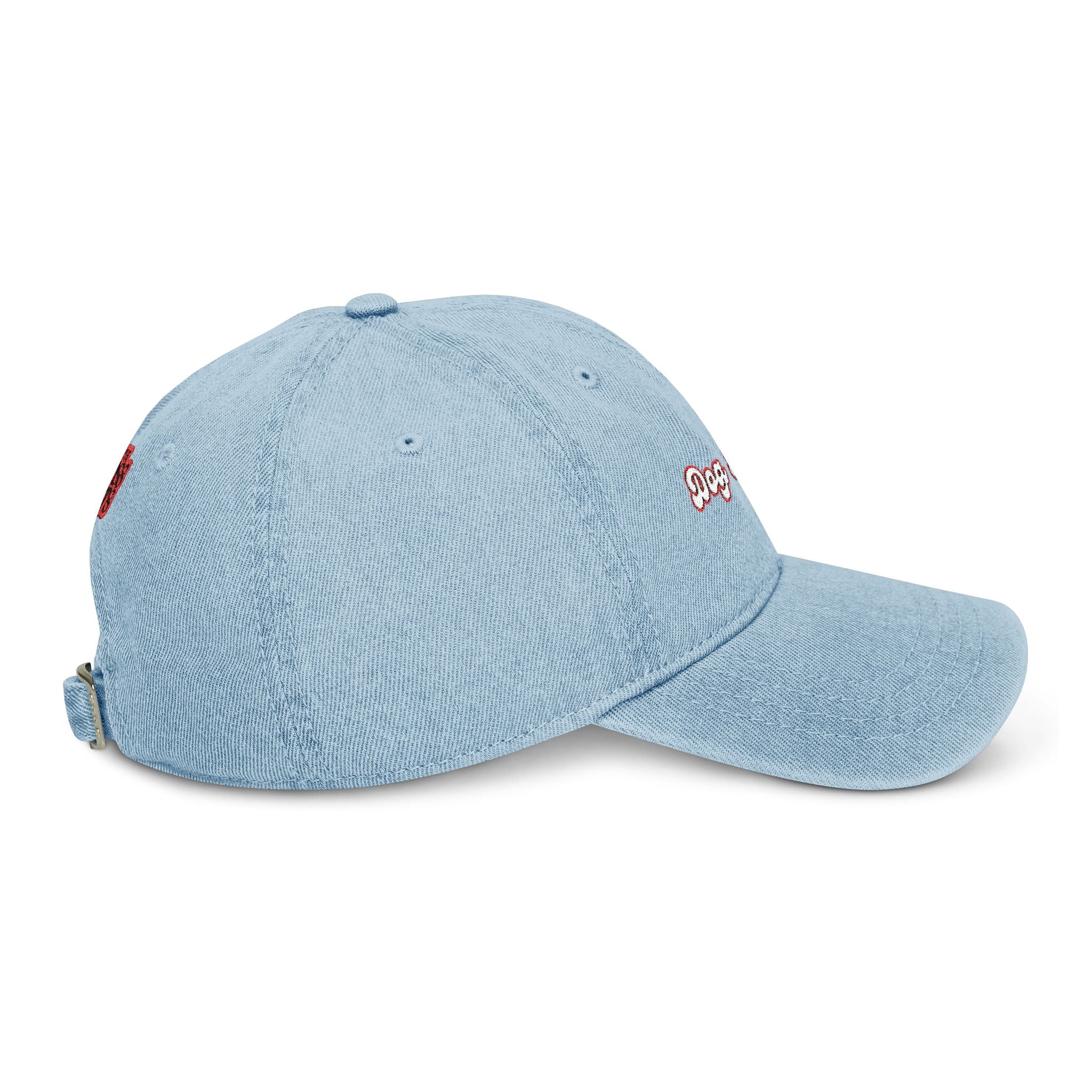 Embroidered Denim Hat - 'Dog Mum' Cap for Pet Lovers