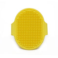 Load image into Gallery viewer, Yellow rubber tip pet grooming pad
