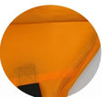 Cargar la imagen en la vista de la galería, Close-up of orange water-resistant fabric and reinforced stitching of dog life jacket

