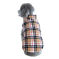 Cargar la imagen en la vista de la galería, Winter Pet Dog Clothes Heavy Cotton Pet Clothes Jacket Plaid Zipper Down Jacket Pets Supplies
