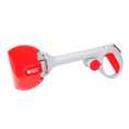 Cargar la imagen en la vista de la galería, Close-up of yellow and gray dog waste scooper's bag dispenser with insert showing bag pulling
