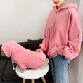 Load image into Gallery viewer, Tide Brand Plus Velvet Three-person Parent-child Dog Costume Male
