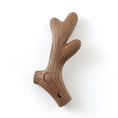 Load image into Gallery viewer, Close-up of brown stick-shaped dog chew toy with textured surface on white background
