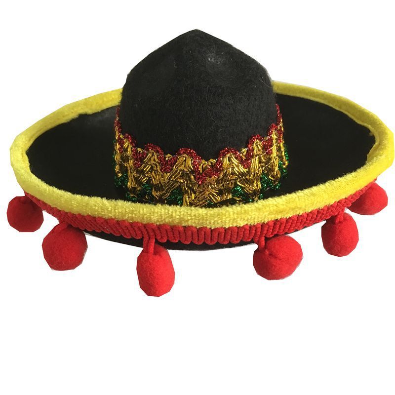 Mexican style dog hats