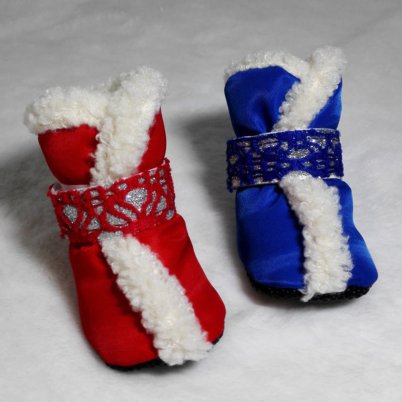 Waterproof Christmas Booties