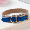 Charger l'image dans la visionneuse de la galerie, Leather dog collar dog chain
