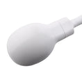 Load image into Gallery viewer, Close-up of white oval-shaped shower head
