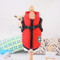 Cargar la imagen en la vista de la galería, Ropa impermeable para perros, abrigo de invierno para perros con arnés, ropa cálida para mascotas, chaqueta para perros grandes, abrigo para chihuahua y labrador, disfraz
