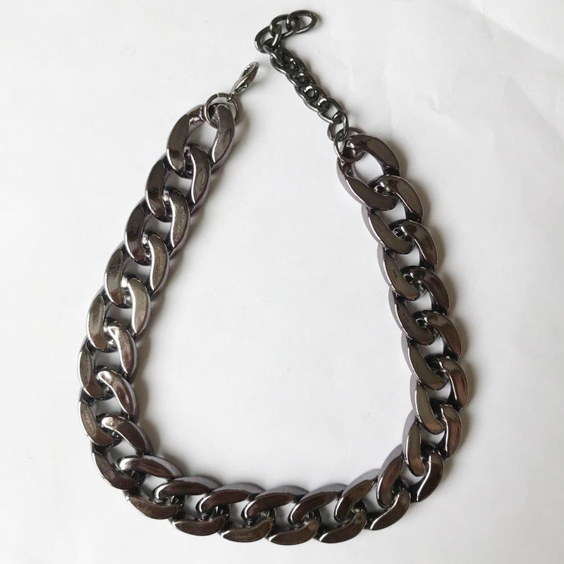 Cat metal jewelry necklace