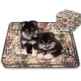 Charger l'image dans la visionneuse de la galerie, Qeils Lot de 2 tapis de propreté lavables pour chiens, réutilisables, 36 x 41 cm, super absorbants, anti-fuites, tapis de propreté antidérapants pour sol, cage, canapé, tapis de mise bas, tapis de litière pour chiots
