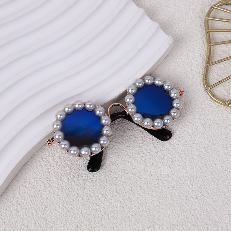 Cat And Dog Pearl Party Sunglasses