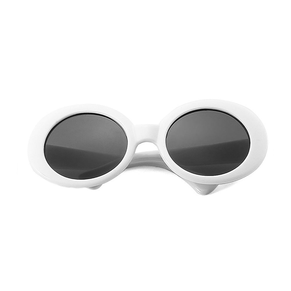 Retro frame pet sunglasses