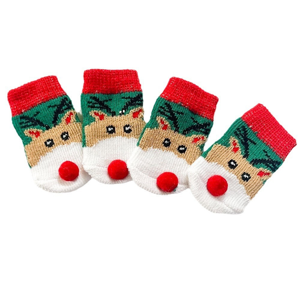 Christmas Pet Dog Socks
