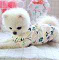 Load image into Gallery viewer, Small dog than the bear pomei thin summer cute shirt
