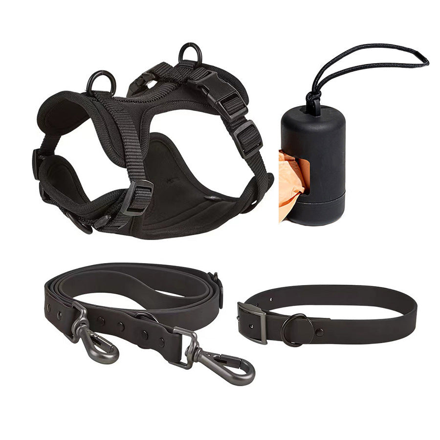 Waterproof Harness, Collar & Lead Set in Multiple Colours