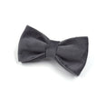 Cargar la imagen en la vista de la galería, Dark gray velvet pet bow tie accessory on white background
