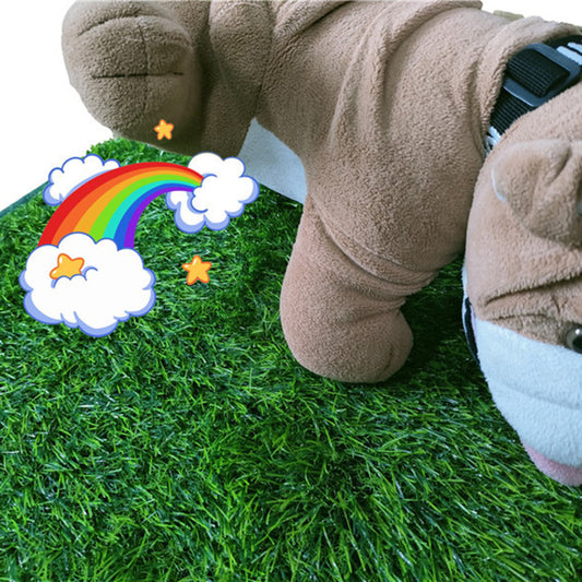 New Dog Grass Pad Pee Mat Simulation Lawn Indoor Outdoor Pet Potty Training Washable Pads For Dogs Products