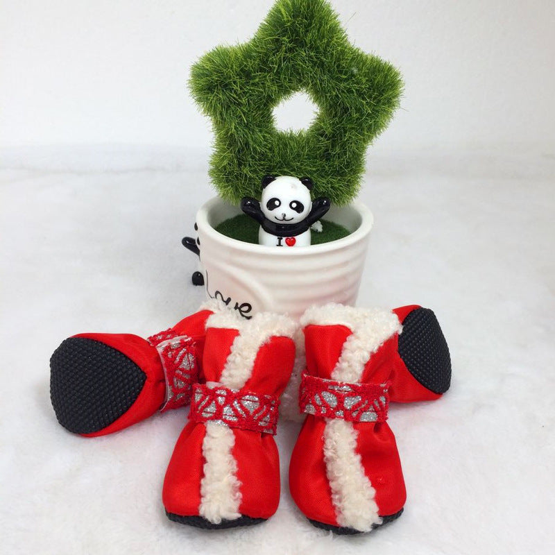 Waterproof Christmas Booties