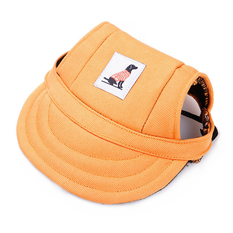 Sunshade Baseball Pet Teddy Corgi Hair Fighting Dog Small Large Dog Duck Tongue Hat