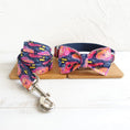 Load image into Gallery viewer, Pet leash dog hoop bow tie jewelry

