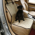 Cargar la imagen en la vista de la galería, Cross border supply of pet car mats, vehicle mats, dog cars, thickening waterproof mats, front seats, single seat pet car mats

