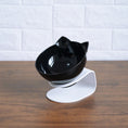 Load image into Gallery viewer, Cat Double Bowl Cat Food Bowl Protects Cervical Vertebra
