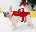Charger l'image dans la visionneuse de la galerie, Vêtements de Noël pour chien Père Noël chevauchant un cerf

