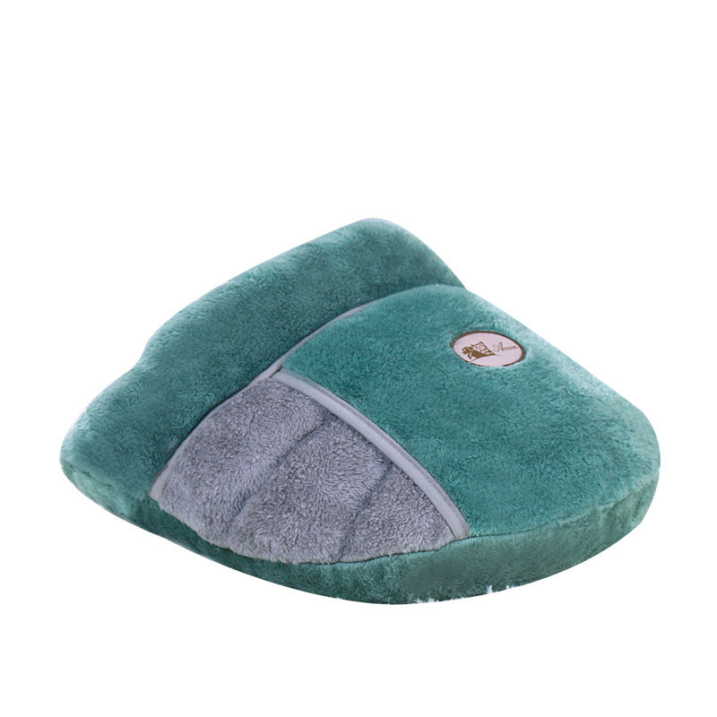Pantuflas cálidas para arena para gatos