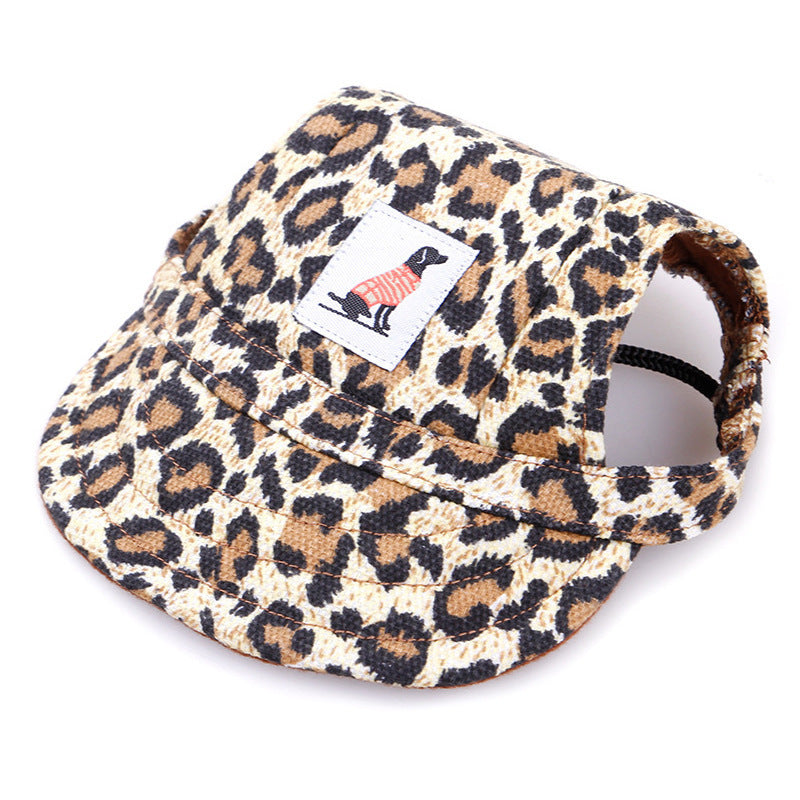 Sunshade Baseball Pet Teddy Corgi Hair Fighting Dog Small Large Dog Duck Tongue Hat