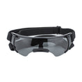 Load image into Gallery viewer, Front view of black UV-protection dog goggles

