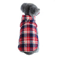 Cargar la imagen en la vista de la galería, Winter Pet Dog Clothes Heavy Cotton Pet Clothes Jacket Plaid Zipper Down Jacket Pets Supplies

